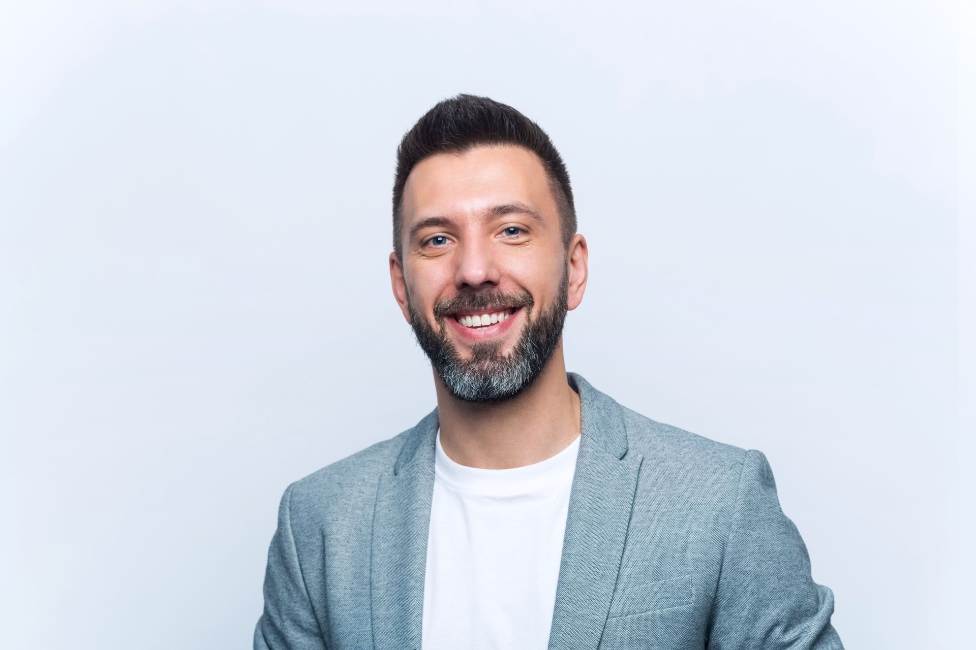 Portrait of smiling businessman